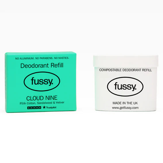 Fussy Deodorant Refill Cloud Nine daily underarm care refill 40g