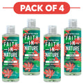 Faith In Nature Aloe Vera Soothing Shampoo 400ml Pack of 4