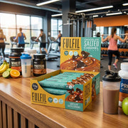 Fulfil Chocolate Salted Caramel protein snack bar chocolate coated 15 x 55g pack