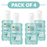 Garnier Ambre Solaire After Sun Refreshing Hydrating Spray 200ml Pack of 4