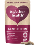 Together Health Integratore di Ferro da Alimenti Integrali con Vitamina B12 e Folato - 30 Capsule