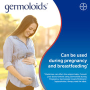 Germoloids Cream 25ml tube with applicator for internal and external use