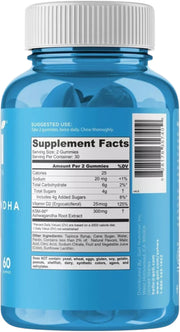 Barcode Image: Goli Nutrition Ashwa Gummies barcode packaging 60 count