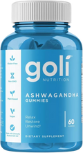 Gummies à l'ashwagandha Goli Nutrition, 60 unités
