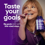 Goli Dreamy Sleep Gummies vegan melatonin supplement lifestyle image