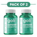 Gominolas de prebióticos, probióticos y postbióticos Goli Nutrition, 60 unidades
