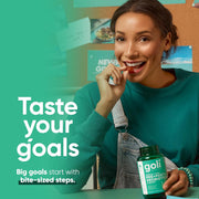 Lifestyle/Use Image: Goli gut health gummies daily wellness lifestyle image