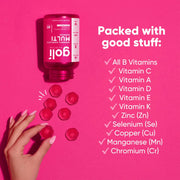Goli Women's Complete Multi Gummies vegan supplement lifestyle image