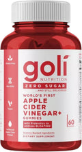 Gommes au vinaigre de cidre sans sucre Goli Nutrition 60 unités