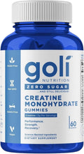 Goli Nutrition Zuckerfreie Kreatin-Monohydrat-Gummis 60 Stück