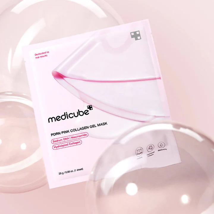 Medicube PDRN Pink Collagen Gel Mask 4 Pack