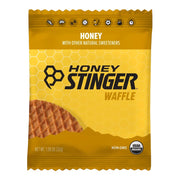 Honey Stinger Organic Honey Waffle snack, honey flavour, 30g single-serving wrapper