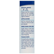 Hübner Silicea Original Cold Sore Gel topical lip gel tube 2g how to use