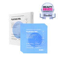 AIMX Hydrate Me – Ultra-hydrierende Bio-Zellulose Gesichtsmasken mit Hyaluronsäure & Peptiden | 25ml x 5