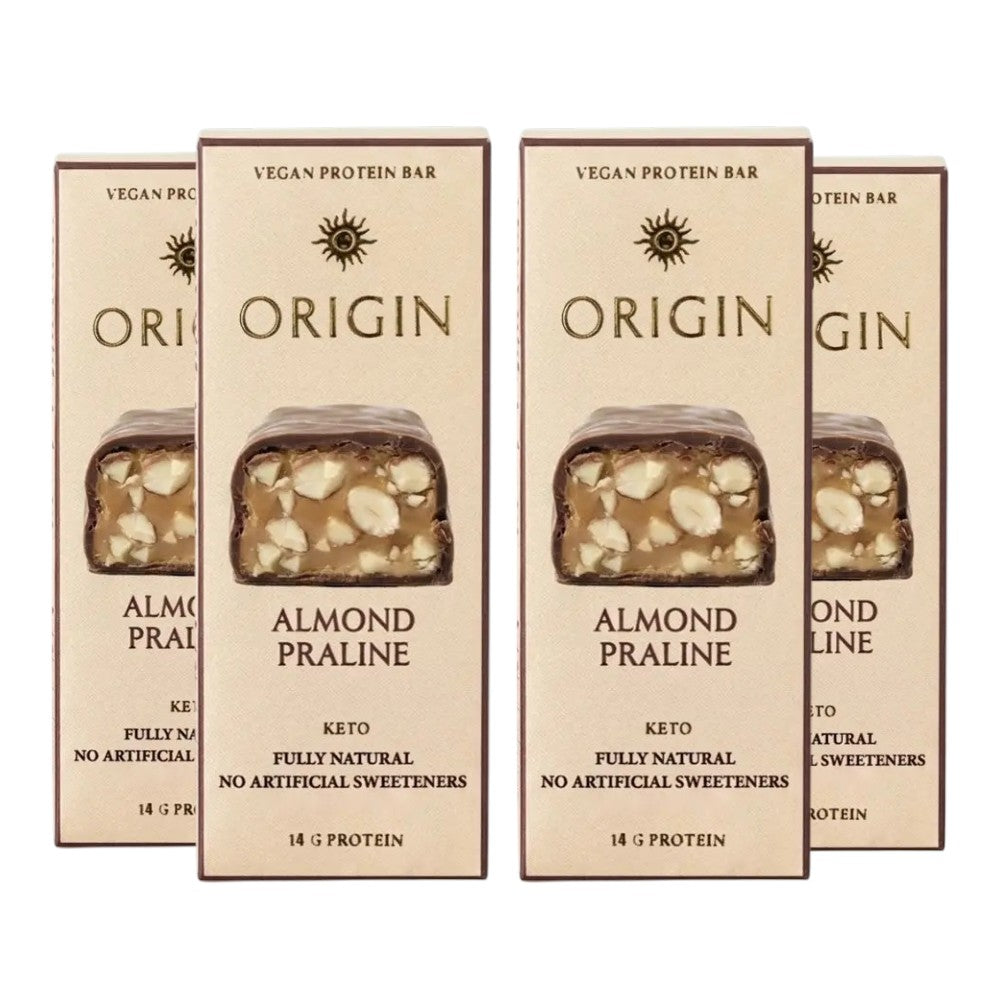 Origin Almond Praline Vegan Protein Bar 45g