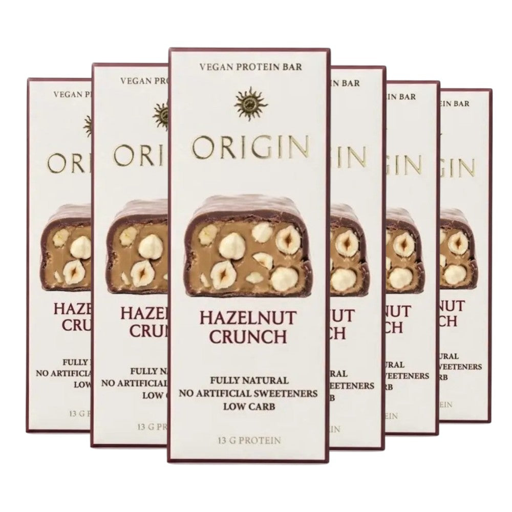 Origin Hazelnut Crunch Vegan Protein Bar 45g