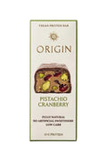 Pack 12 barres protéinées vegan Origin pistache canneberge 12 x 45g