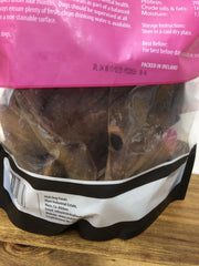 Irish Rover pig ears dog treats barcode packaging 12 pack