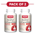Jarrow Formulas Acétyl L-Carnitine 500mg Capsules Végétales