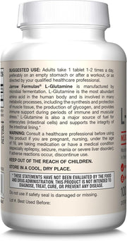 How to Use Image: Jarrow Formulas l glutamine 1000mg tablets 100 count usage instructions empty stomach