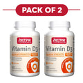 Jarrow Formulas Vitamine D3 5000 UI 125mcg Gélules Molles - 100 unités