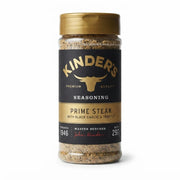 Kinder's Prime Steak Black Garlic & Truffle Seasoning shaker bottle 297g