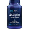 Life Extension Mix Cápsulas Sin Cobre - Vitaminas, Minerales y Botánicos - 360 Cápsulas