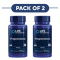 Life Extension Pregnenolone 100mg 100 Capsules Pack of 2