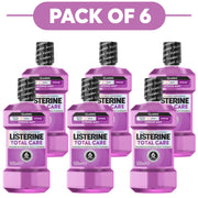Listerine Total Care Intense Mint Mouthwash 500ml Pack of 6