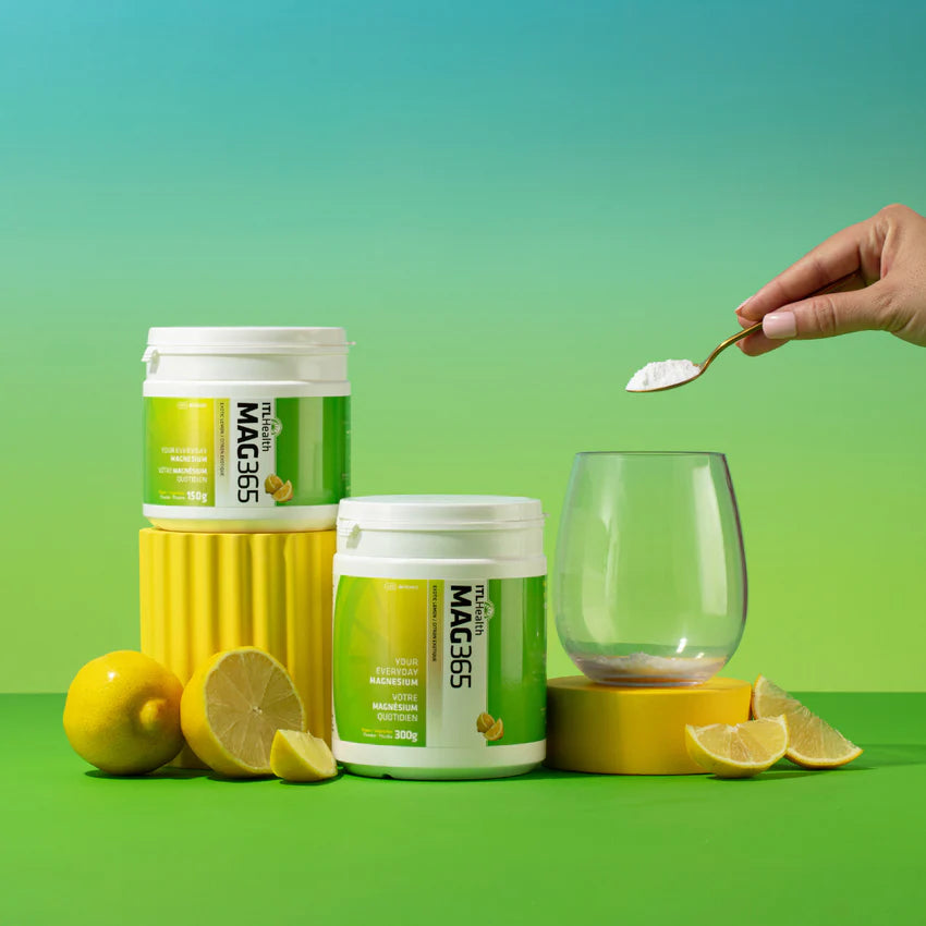 MAG365 Magnesium Citrate Powder, Exotic Lemon - 300g