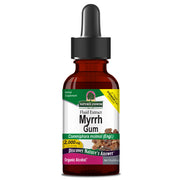 Nature’s Answer Myrrh gum resin liquid extract organic alcohol 30ml bottle front label