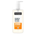 Neutrogena Clear & Defend Waschgel 200ml - Klärendes Reinigungsgel mit 2% Salicylsäure