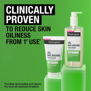 Neutrogena Oil Balancing Face Wash 200ml - With Lime & Aloe Vera for Oily Skin
