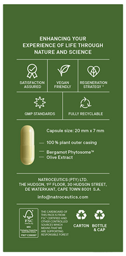 Natroceutics Bergamot-HT Complex – 60 Capsules
