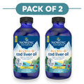 Nordic Naturals Arctic-D Lebertran - 1060mg Omega-3 + D3, Zitronengeschmack - 237ml