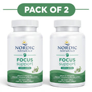Nordic Naturals Focus Support Omega Blend 60 Soft Gels Pack of 2