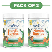 Nordic Naturals Nordic Berries Original Kids Multivitamin 200 Gummies Pack of 2