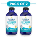 Nordic Naturals Ultimate Omega - 2840mg Huile de Poisson Oméga-3 - Saveur Citron