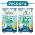 Nordic Naturals Kids Vegan DHA Gummies - Zero Zuccheri Gusto Frutto della Passione Limone - 30 pezzi
