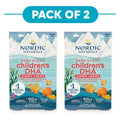Nordic Naturals Zero Sugar Children's DHA 600mg 30 Gummies Pack of 2