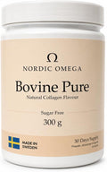 Nordic Omega Poudre de collagène bovin pur saveur naturelle 300g