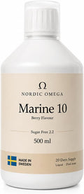 Nordic Omega Marine Kollagen 10 flüssig Beere 500ml