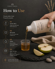 Nordic Omega Marine Collagen 15 Sugar Free Natural Apple Flavour 500ml usage instructions