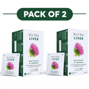 NutraTea NutraLiver Milk Thistle & Liquorice Tea 20 Tea Bags Pack of 2