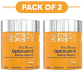 Nutriburst Optimum-C Vitamin C 250mg Orange Gummies 60 Count Pack of 2