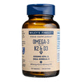 Wiley's Finest Omega-3 avec Vitamine K2 & D3 - 60 Capsules molles