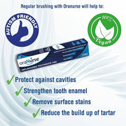 OraNurse Unflavoured Toothpaste 1450ppm Fluoride 50ml