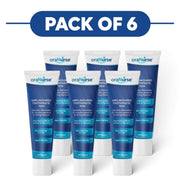 OraNurse Unflavoured Toothpaste 1450ppm Fluoride 50ml Pack of 6