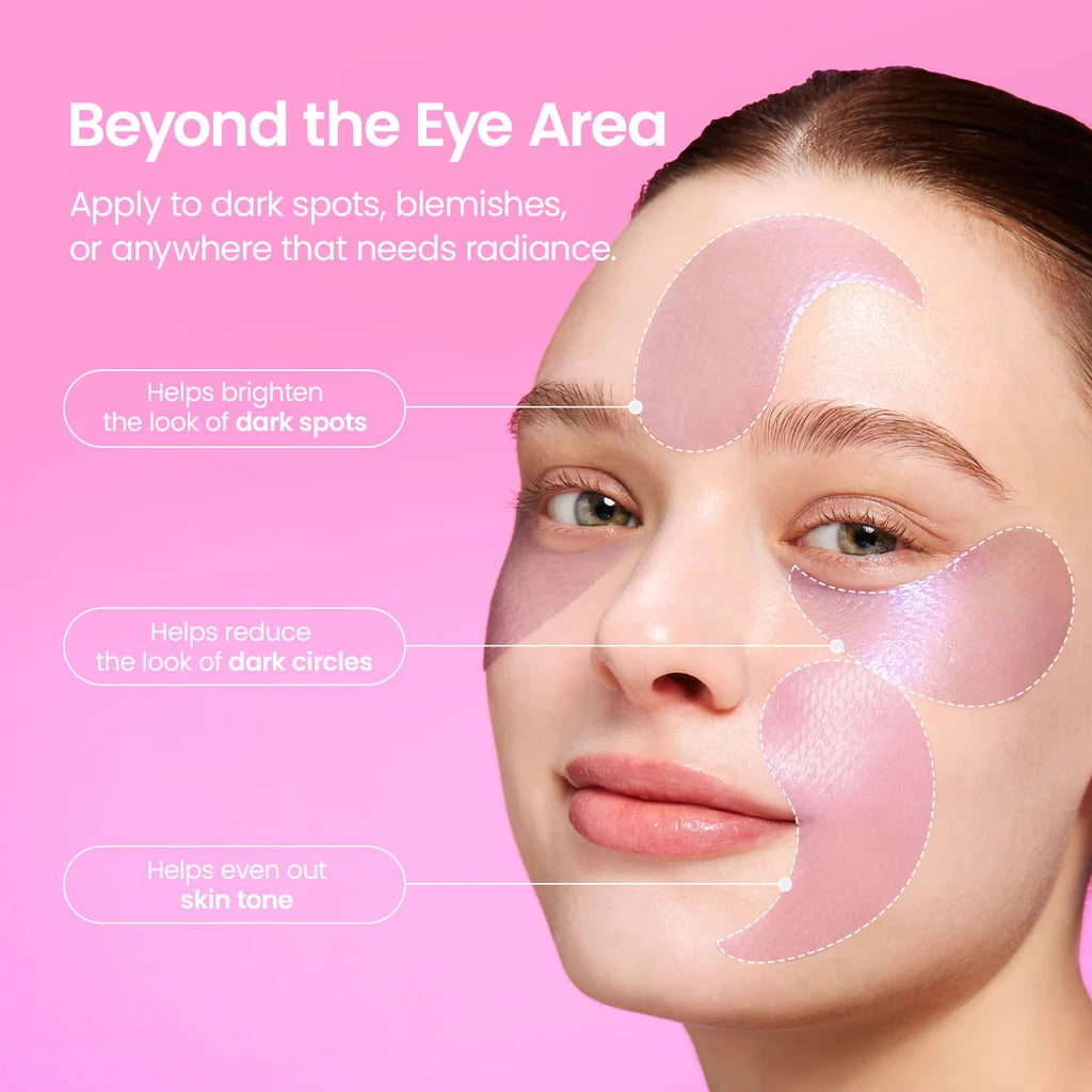 Biodance Caviar PDRN Hydrogel Under Eye Patches 30 Pairs used during a daily skincare routine