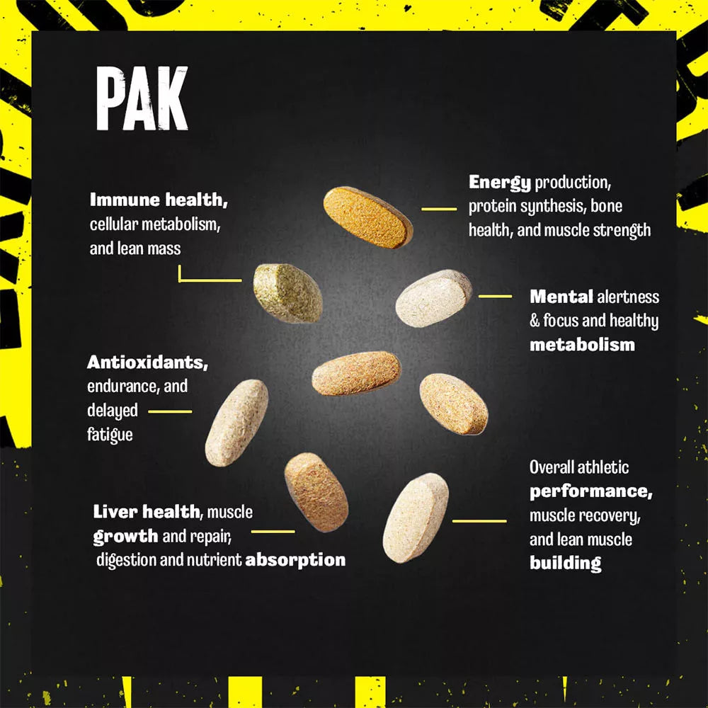 Animal Pak All-in-One Vitamin Supplement capsules